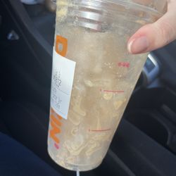 Dunkin' - Literally all ice. Very upsetting and barely any cold foam on top...