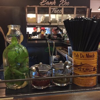 5ive Spice - Water with mint, peppers, chopsticks for all! - Vietnamese Near Me - Brooklyn, New York 5ive Spice - Water with mint, peppers, chopsticks for all! - Vietnamese Near Me - Brooklyn, New York
