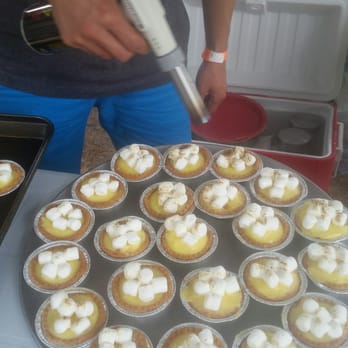 Rice Box - Flaming treating the lemon tarts, they were delicious! - Caterers Near Me Rice Box - Flaming treating the lemon tarts, they were delicious! - Caterers Near Me