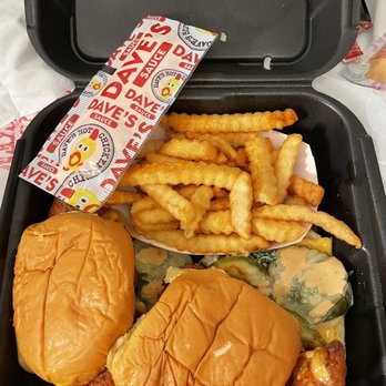 Dave's Hot Chicken - 2 slider combo - Chicken Shop Near Me - Glendale, California Dave's Hot Chicken - 2 slider combo - Chicken Shop Near Me - Glendale, California