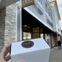 Mia’s Brooklyn Bakery - Slice of blackout cake to-go box