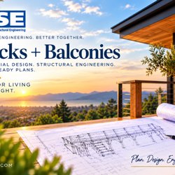 ISE Ingram Structural Engineering - Decks + Balconies | Residential design + structural engineering for homeowners throughout San Jose and the Bay Area.