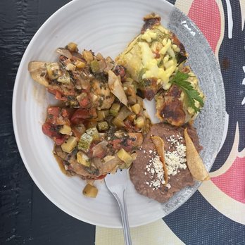 Barrio Bistro - Fish Provençal, beans and gratin - Breakfast & Brunch Near Me - Puerto Vallarta, JAL