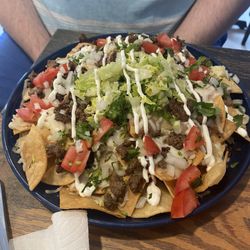 El Pique Taqueria Family Restaurant - Nachos with ground beef