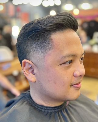 All kinds of haircuts and beard shaves - I provide clipper and scissor haircuts and beard trims for all genders, hair types, and styles including fades, head shaves, tapers, beard trims, hot towel straight razor shaves, buzz cuts and more.