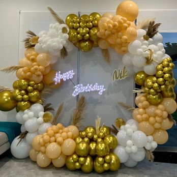 Imperial Decor Balloon - Birthday Decor balloon arch - Party Supplies Near Me - Kendall, Florida
