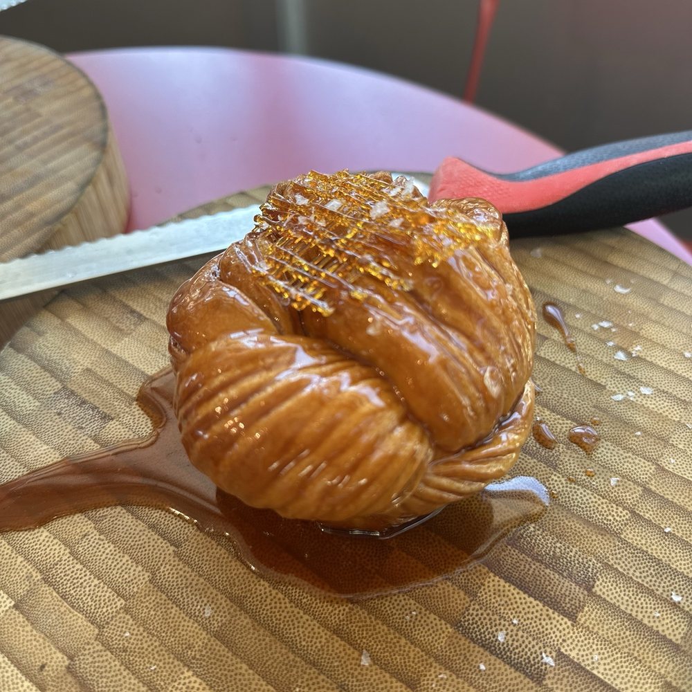 Izola - Brown butter caramel knot - Bakeries Near Me - San Diego, California