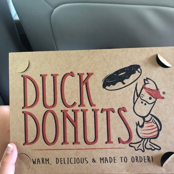 Duck Donuts - The box of duck donuts - Donuts Near Me - Winston Salem, North Carolina