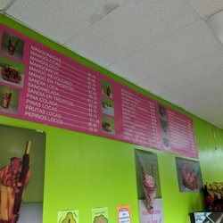 Frutas Locas - Menu of all the goodies