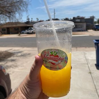 Frutilandia - Mango Aguas frescas - Shaved Ice Near Me - Mesa, Arizona