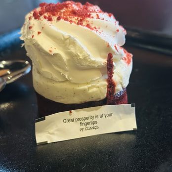 P.F. Chang's - Red Velvet Birthday Cake - Chinese Near Me - Carlsbad, California P.F. Chang's - Red Velvet Birthday Cake - Chinese Near Me - Carlsbad, California