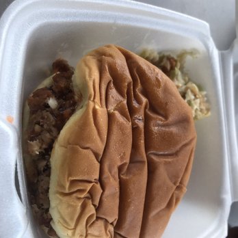 Porky's Bbq - Pulled pork sandwich. - Barbeque Near Me - Capron, Virginia Porky's Bbq - Pulled pork sandwich. - Barbeque Near Me - Capron, Virginia