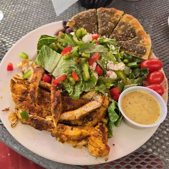 The Grape Leaf - GREEK SALATA with chicken - large - Mediterranean Near Me - Louisville, Kentucky The Grape Leaf - GREEK SALATA with chicken - large - Mediterranean Near Me - Louisville, Kentucky