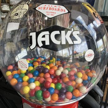 Jacks Surfboards - Gum ball machine - Sporting Goods Near Me - Corona Del Mar, California Jacks Surfboards - Gum ball machine - Sporting Goods Near Me - Corona Del Mar, California