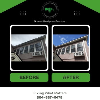 Green's Handyman Services - rotted Fascia repair - Handyman Near Me Green's Handyman Services - rotted Fascia repair - Handyman Near Me