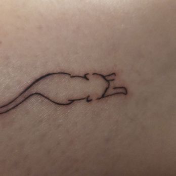 Vegas Ink - supposed to be a cute little cat but its missing its whiskers and other leg is unfinished . - Tattoo Near Me - Las Vegas, Nevada Vegas Ink - supposed to be a cute little cat but its missing its whiskers and other leg is unfinished . - Tattoo Near Me - Las Vegas, Nevada