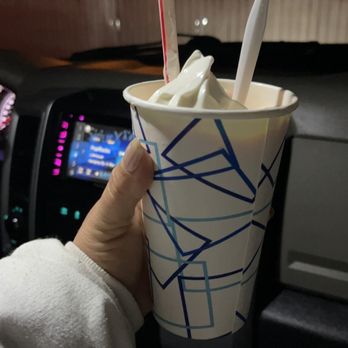 Dairy Palace - This is a small milkshake which is more like a large at Dairy Queen - Ice Cream & Frozen Yogurt Near Me - New Castle, Delaware Dairy Palace - This is a small milkshake which is more like a large at Dairy Queen - Ice Cream & Frozen Yogurt Near Me - New Castle, Delaware