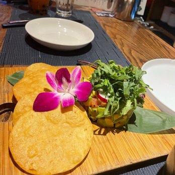 BITES Asian Kitchen + Bar - Tuna Tostada - Japanese Near Me - Chicago, Illinois BITES Asian Kitchen + Bar - Tuna Tostada - Japanese Near Me - Chicago, Illinois