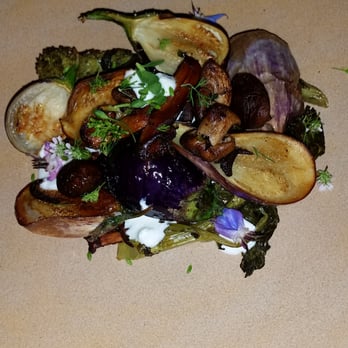 Bouche - Eggplant and wild mushrooms. I cannot say enough about how amaziing the flavors are. - French Near Me - San Francisco, California Bouche - Eggplant and wild mushrooms. I cannot say enough about how amaziing the flavors are. - French Near Me - San Francisco, California