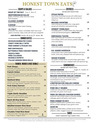 Menu photo 3 Honest Town Eats Southbridge, MA Menu photo 3 Honest Town Eats Southbridge, MA