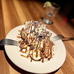 131 MAIN Restaurant - Banana pie. Had to get it because it's not something I've seen anywhere else. Amazing!