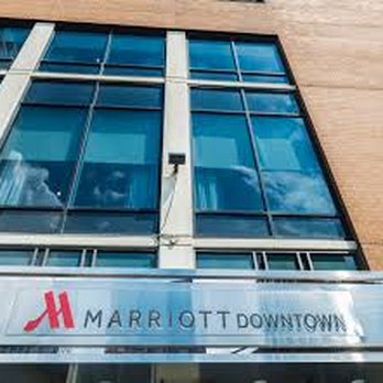 New York Marriott Downtown - Entrence - Hotels Near Me - New York, New York