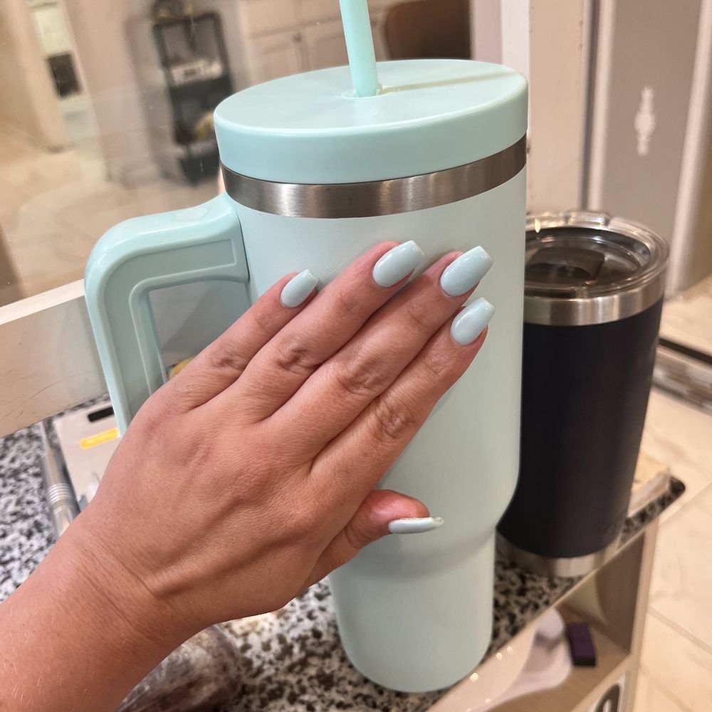 Nails matching my cup