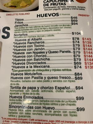 Menu photo 3 La Casa de los Abuelos Cancún, ROO Menu photo 3 La Casa de los Abuelos Cancún, ROO