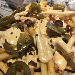 Jalapeño bacon cheese fries Jalapeño bacon cheese fries