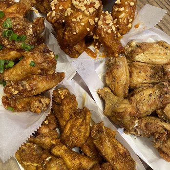 Fire Wings - Dragon, peanut butter, lemon pepper, Malaysian curry - Chicken Wings Near Me - Long Beach, California Fire Wings - Dragon, peanut butter, lemon pepper, Malaysian curry - Chicken Wings Near Me - Long Beach, California