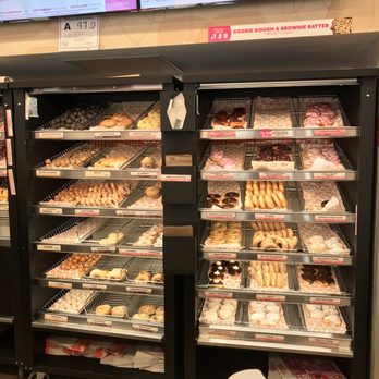 Dunkin' -  a display of donuts in a bakery - Donuts Near Me - Statesville, North Carolina