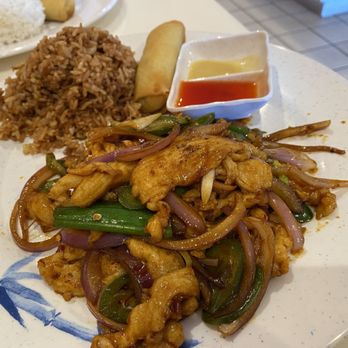 Szechwan tasty - L3. Chicken with Jalapeno Lunch Combo - Chinese Near Me - Gilbert, Arizona