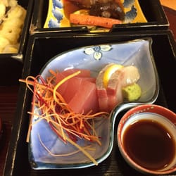 Restaurant Hasenberg - Sushi that comes with the Nodate Lunch Box 45 CHF