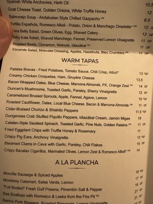 Menu photo 5 Bravas Bar de Tapas Healdsburg, CA