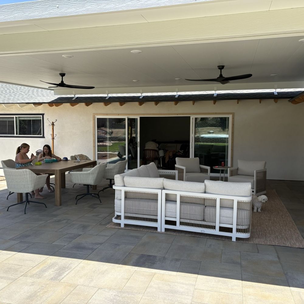 Capstone Masonry - Back patio - Masonry/Concrete Near Me