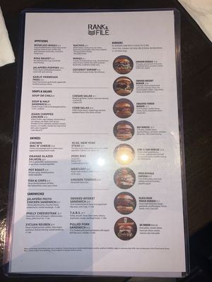 Menu photo 3 RANK & FILE El Cajon, CA Menu photo 3 RANK & FILE El Cajon, CA