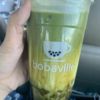 Bobaville - black sugar matcha - Coffee & Tea Near Me - Daly City, California