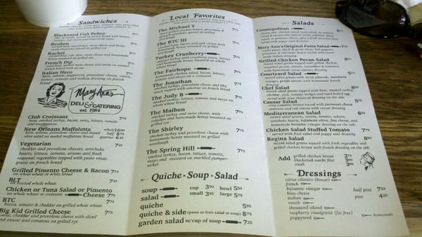 Menu photo 5 Mary Ann's Deli Fairhope, AL Menu photo 5 Mary Ann's Deli Fairhope, AL