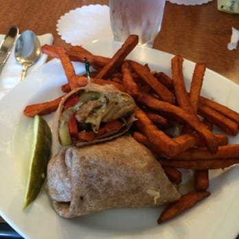 Peaches Cafe - Grilled Vegetable Wrap - Desserts Near Me - Albany, New York Peaches Cafe - Grilled Vegetable Wrap - Desserts Near Me - Albany, New York