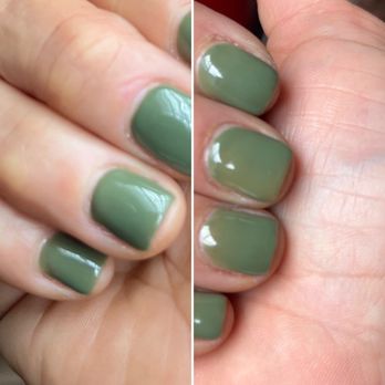 Milano Nails Spa - After ERIC "corrected" bubbles didn't even layer color properly. - Nail Salons Near Me - Hemet, California
