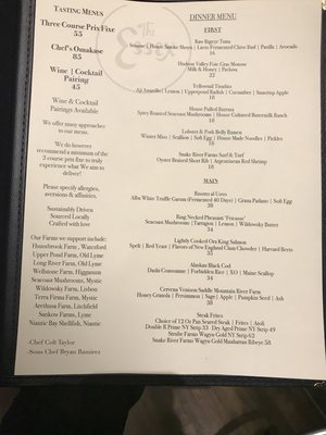 Menu photo 6 The Essex old saybrook, CT