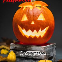On Same Day Delivery - Wishing you a happy Halloween filled with delightful surprises and good company