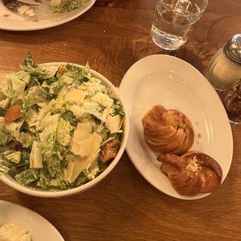Labriola - Cesar Caesar Salad and Garlic Knots - Italian Near Me - Chicago, Illinois