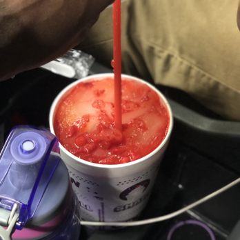 Sonic Drive-In - Mango slush w/real fruit (strawberry) - Burgers Near Me - ROSEVILLE, California