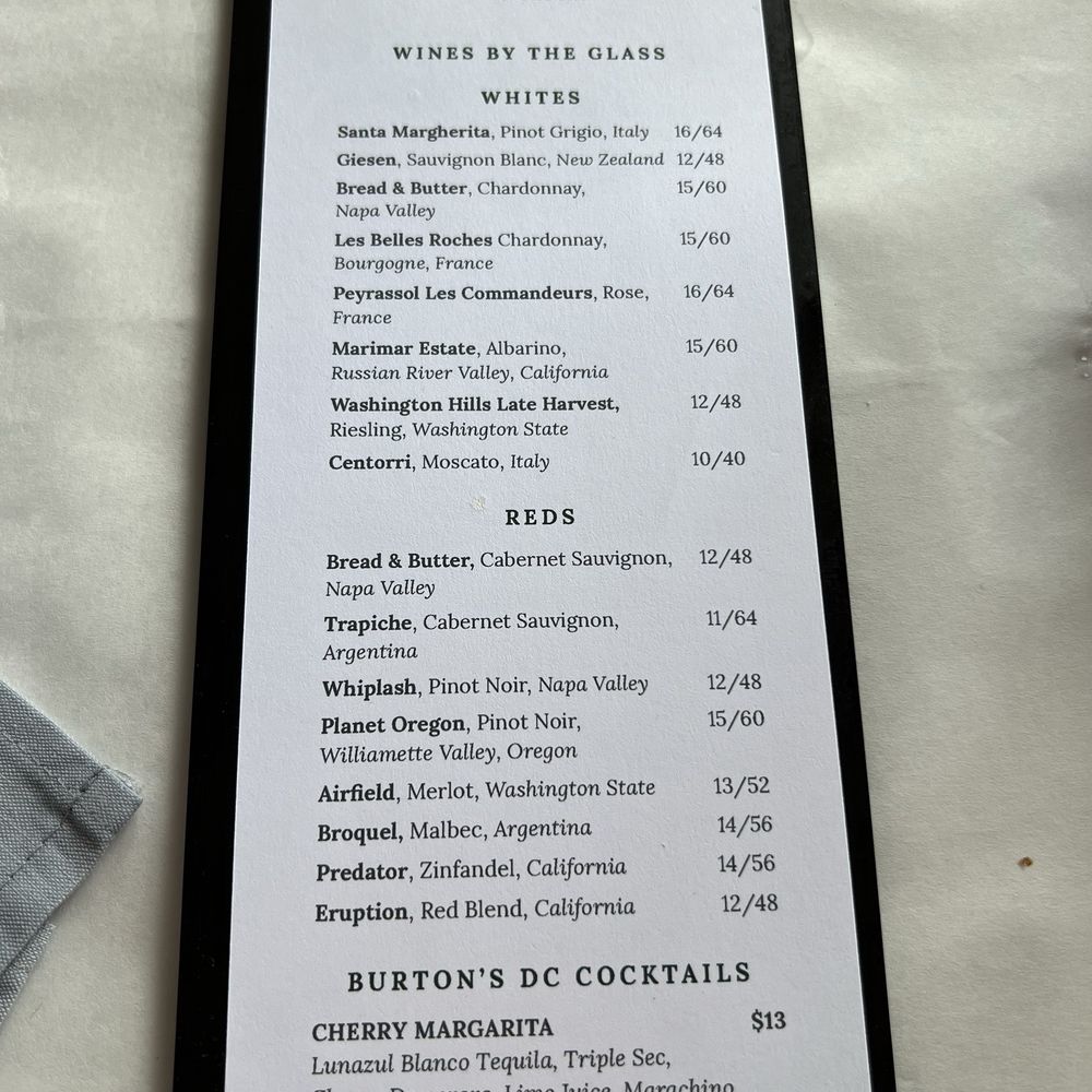 Burton’s on the Bay - Wine menu - American Near Me - Egg Harbor, Wisconsin Burton’s on the Bay - Wine menu - American Near Me - Egg Harbor, Wisconsin