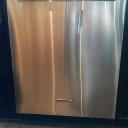 Roberts' Appliance Service - Cleaned out water pump in this very nice Kitchen Aid Dishwasher, the home owner is a very popular person in this community.....