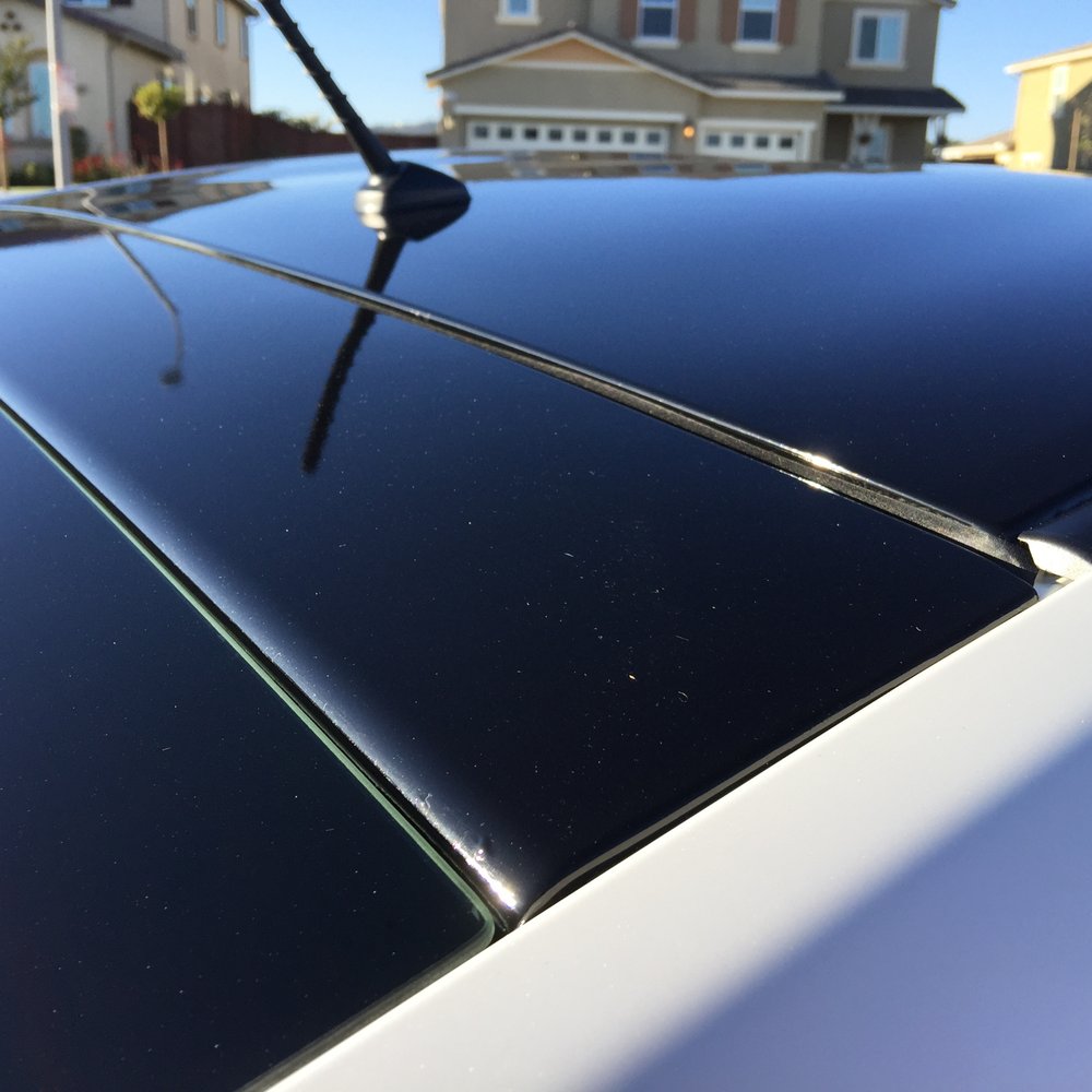 Viral Vinyl Werks - Gloss black roof wrap on 2015 Prius - Signmaking Near Me - San Diego, California Viral Vinyl Werks - Gloss black roof wrap on 2015 Prius - Signmaking Near Me - San Diego, California