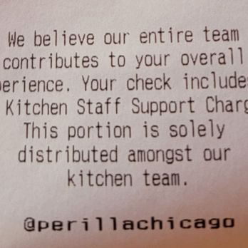 PERILLA korean fare - Receipt - Korean Near Me - Chicago, Illinois PERILLA korean fare - Receipt - Korean Near Me - Chicago, Illinois