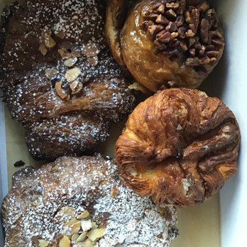 Seven Stars Bakery - See how one croissant is much darker than the other? It tasted way over baked. - Bakeries Near Me - Cranston, Rhode Island Seven Stars Bakery - See how one croissant is much darker than the other? It tasted way over baked. - Bakeries Near Me - Cranston, Rhode Island
