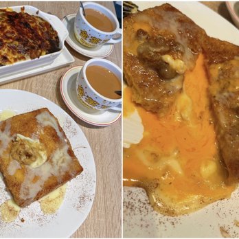 Cafe De Hong Kong - Salted egg french toast - Hong Kong Style Cafe Near Me - Markham, Ontario